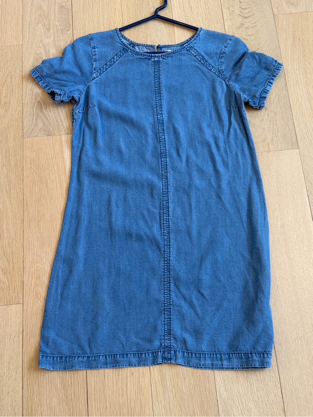 Abercrombie & Fitch Denim Shift Dress -Blue